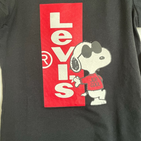 Levi’s Toddler Snoopy T-Shirt - Size 3-4T - Picture 2 of 8